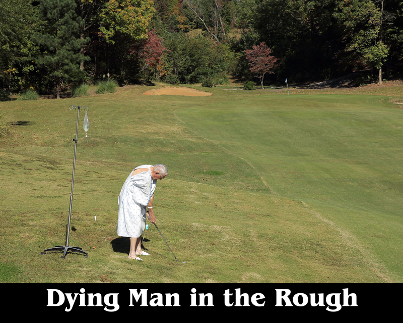 Dying Man 16x20